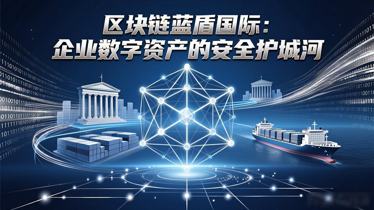 区块链蓝盾国际：企业数字资产的安全护城河