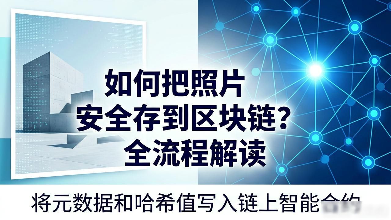 如何把照片安全存到区块链？全流程解读