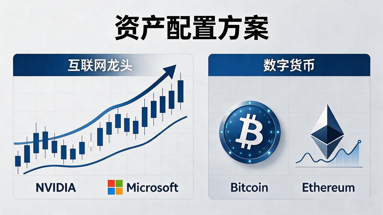 同时拿着数字货币和互联网股票，怎么搭配才不亏？老股民说几句大实话